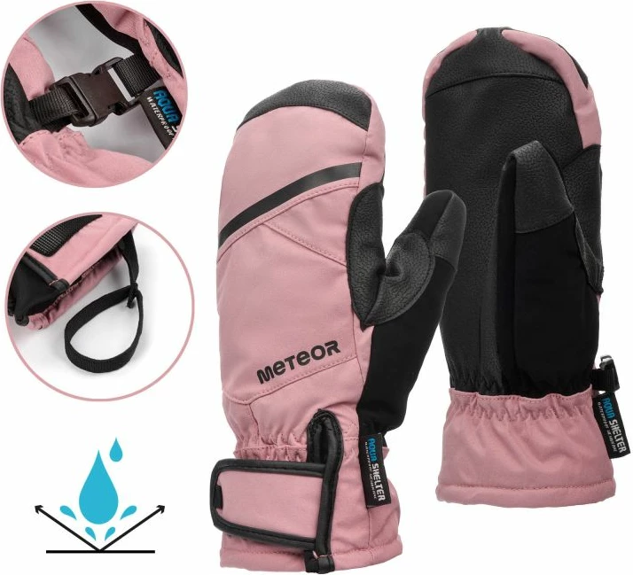 Doreza dimri Meteor, unisex, rozë/zeza [Madhësia: Standarde]