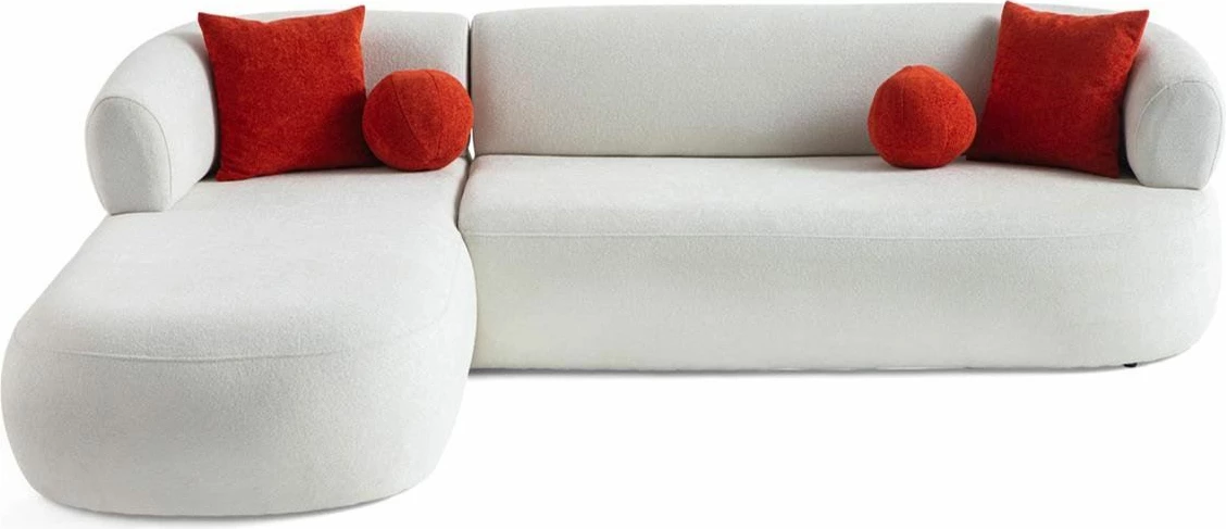 Këndare Roma, e bardhë, Atelier del Sofa, majtas