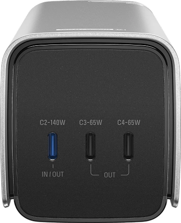 Powerbank EcoFlow RAPID Pro 300W, 27650mAh, 140W-Kabllo, Gri/Argjend