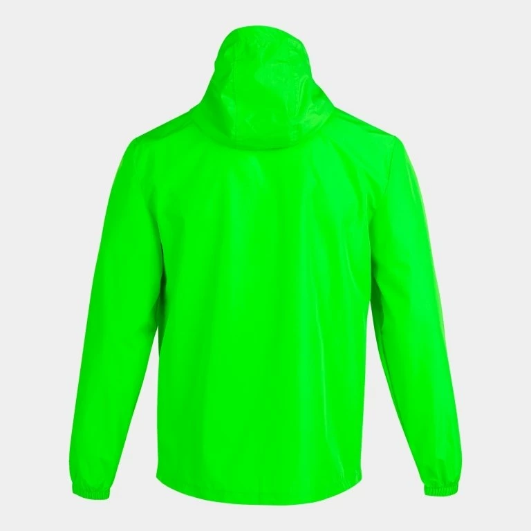 Xhaketë shiu Joma Elite VII 102235-020, madhësia S, me kapuç, kundër ujit dhe erës, e gjelbër fluoro