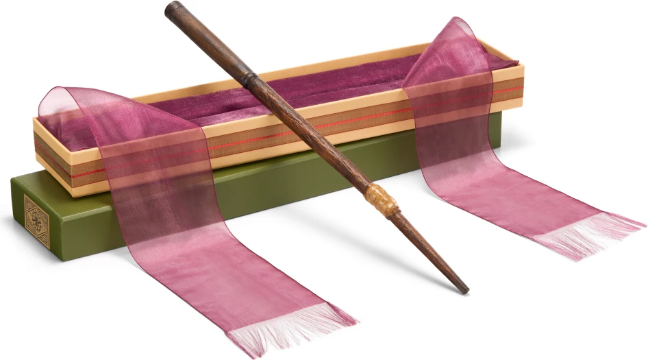 Shkop magjik Noble Collection Ron Weasley First Magic Wand replika 33 cm, me kuti Ollivanders