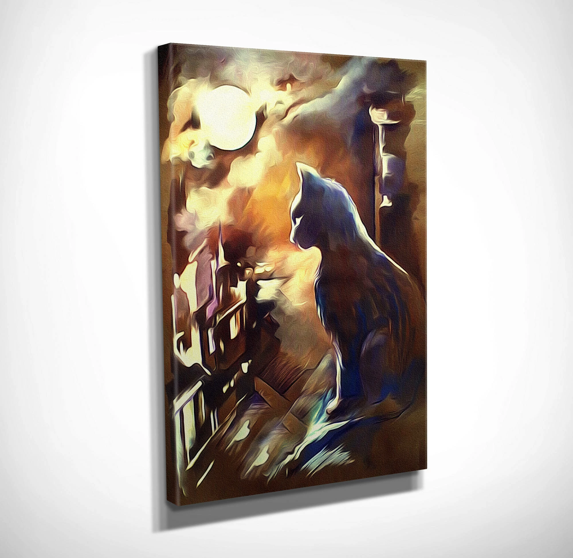Pikturë dekorative në kanavacë Wallity, DC056, shumëngjyrëshe, 30x40cm