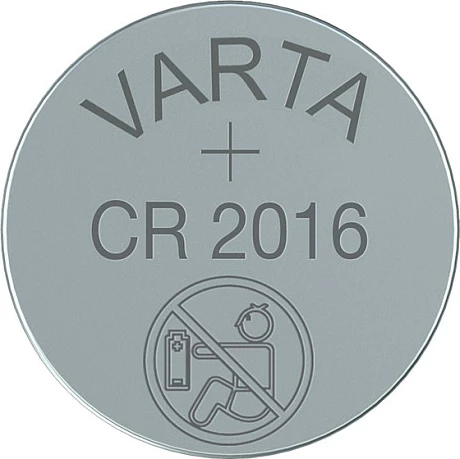 Bateri buton VARTA CR2016, litium 3V, 5 copë