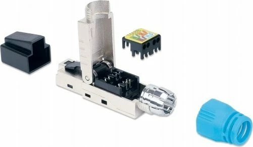 Konektor RJ-45 Schneider Electric 21 HDG 791199 Cat8 40Gbps SSTP, blu, 1 copë