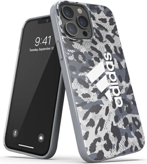 Mbështjellës Adidas OR Snap Case Leopard për iPhone 13 Pro Max, 6.7", Gri