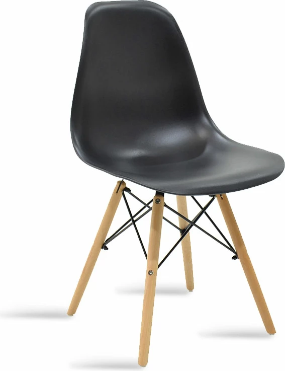 Tavolinë me karrige Balou-Julita, ngjyrë e bardhë-natyrale, Φ100x75cm