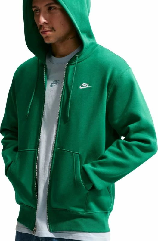 Duks për meshkuj Nike Club BB FZ Hoodie FN3861 365, i gjelbër [Madhësia: S]