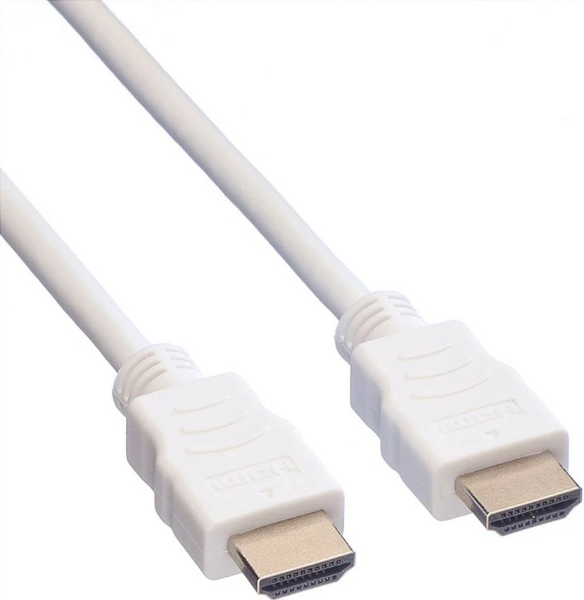 Kabllo HDMI VALUE High Speed me Ethernet, 10 m, e bardhë