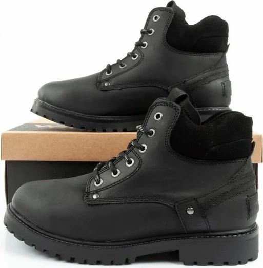 Çizme meshkuj Wrangler, të zeza