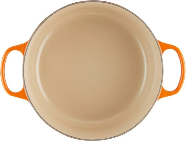 Kaserolë gize, Le Creuset, Signature Roaster Round 21177200902430, 20 cm, e kuqe