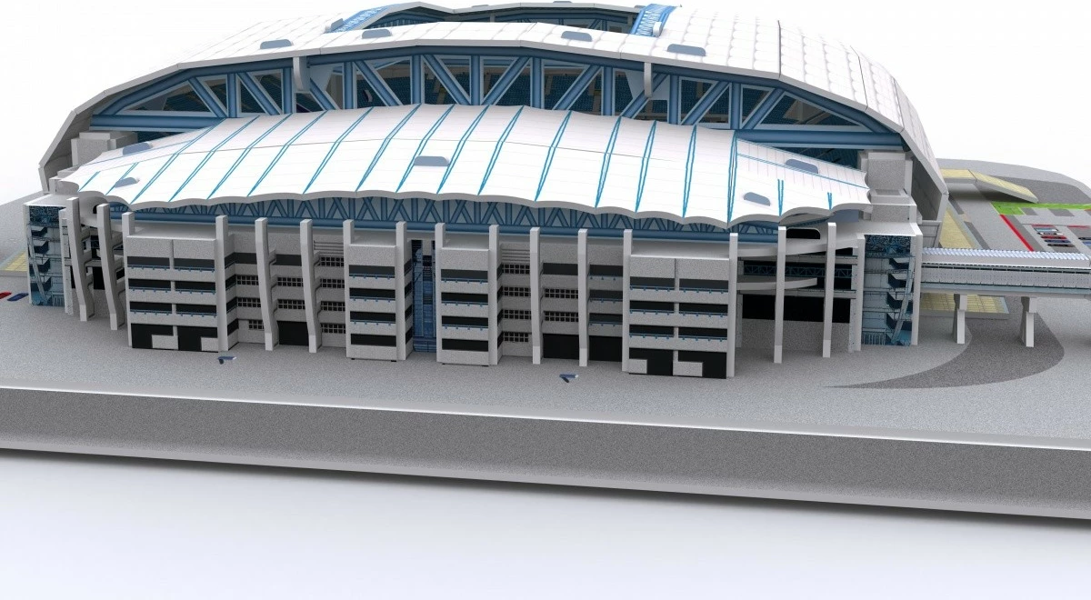 Puzzle 3D CubicFun 306-20257 model stadion Lech Poznań 97 copa 41x34x9 cm