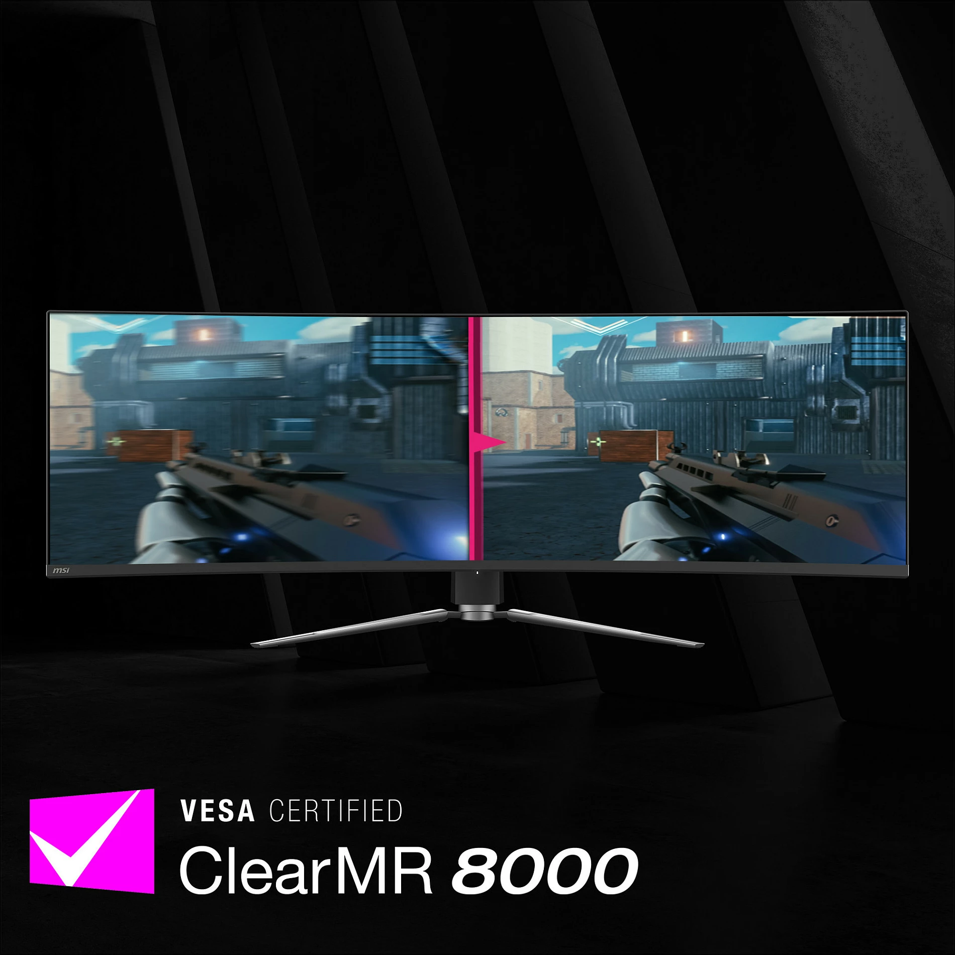 Monitor gaming MSI MPG 491CQPDE, 49 inç, QD-OLED, 144Hz, DQHD