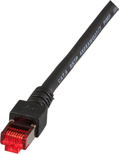 Kabllo rrjeti EFB Elektronik Cat6 S/FTP RJ-45 1.5m, e zezë