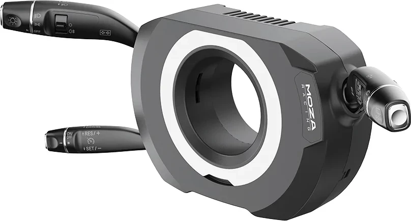 Stalka multifunksional për sim racing Moza RS065, e zezë