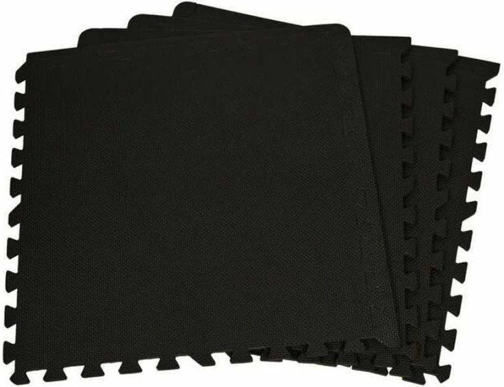 Tapet puzzle për ushtrime EB FIT, i zi