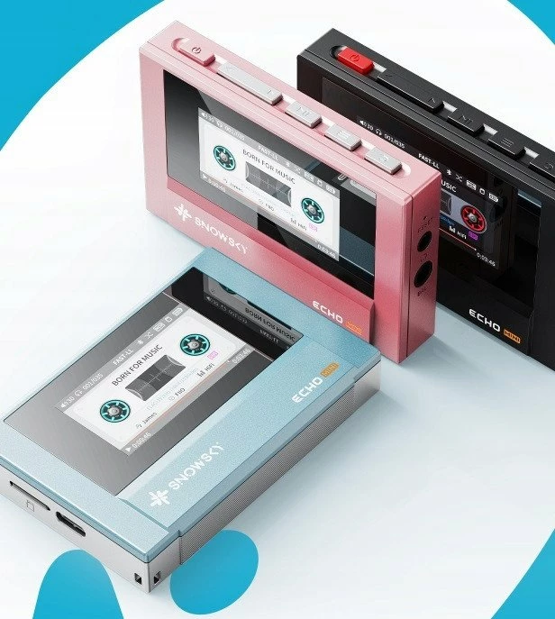Player muzikor portativ Hi-Res FiiO SNOWSKY ECHO MINI 8GB, ekran 1.99\", Bluetooth 5.3, i zi