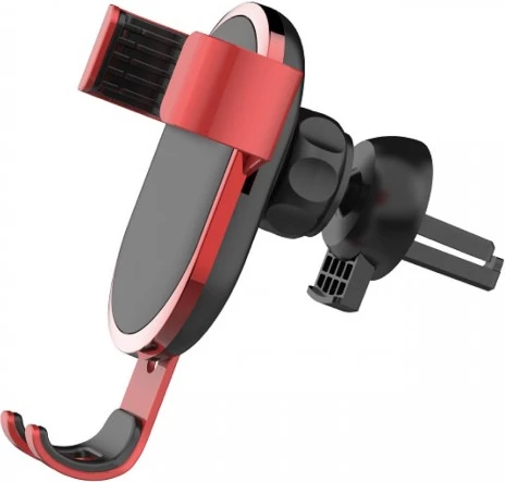 Mbajtës celulari për veturë LDNIO MG01, universal 10–17.7 cm, i kuq/zi