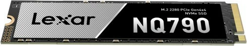 SSD NVMe M.2, Lexar, NQ790 LNQ790X512G-RNNNG, 512GB, PCIe 4.0 x4 2280, 6400/2900MB/s