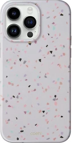 Mbështjellës UNIQ Coehl Terrazzo për iPhone 14 Pro, sand
