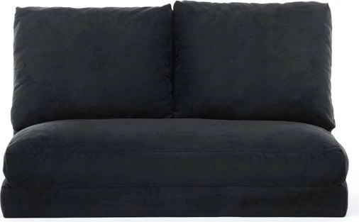 Divan-krevat 2 vendesh Atelier del Sofa, Taida, ngjyrë e zezë