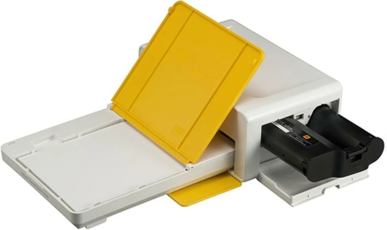 Printer foto instant Kodak Printer Dock Plus 4Pass 4x6 (D460Y), verdhë/bardhë