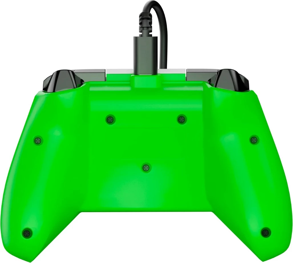 Kontroller me kabllo Turtle Beach Rematch Core për Xbox dhe PC, bardhë/jeshile