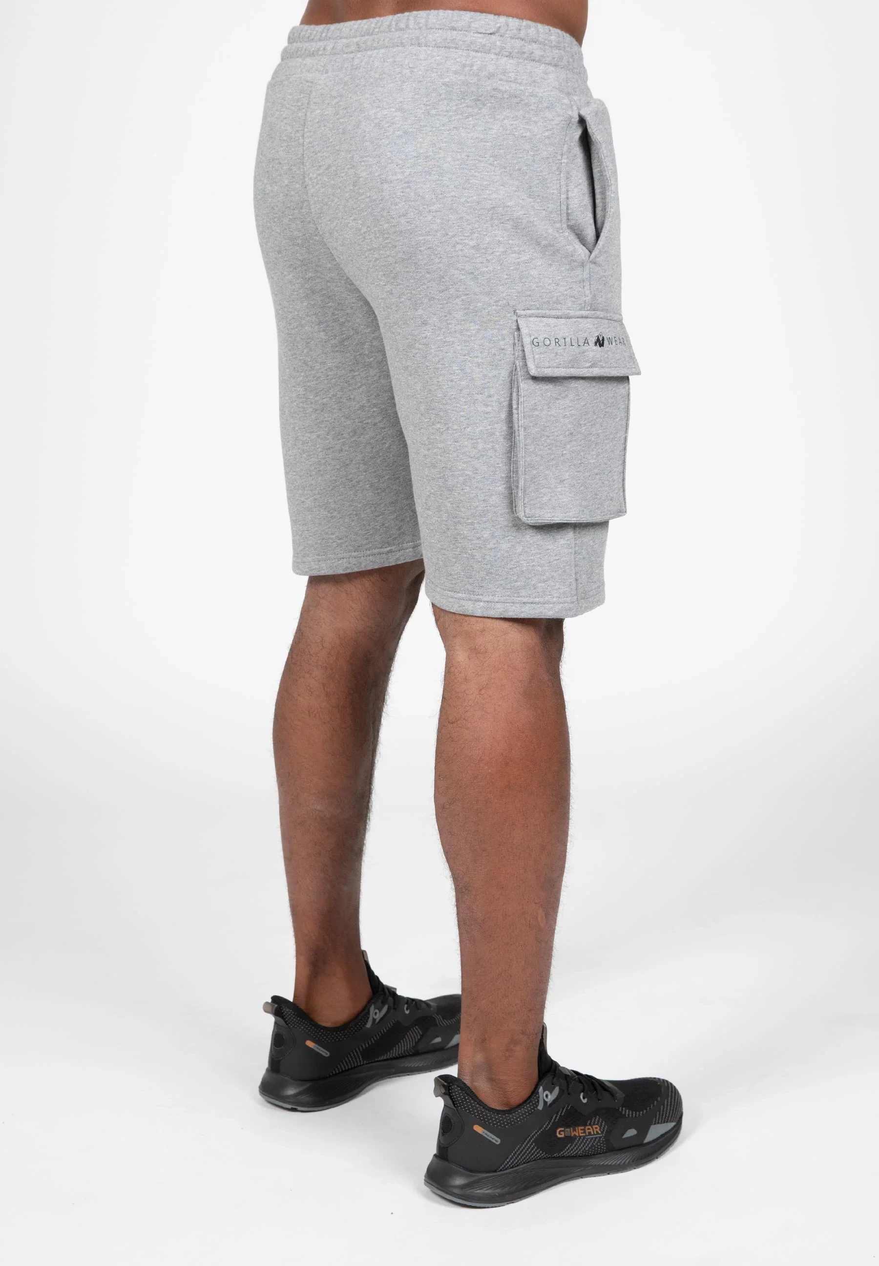 Hudson Cargo Sweat Shorts - Gray [Madhësia: XL]