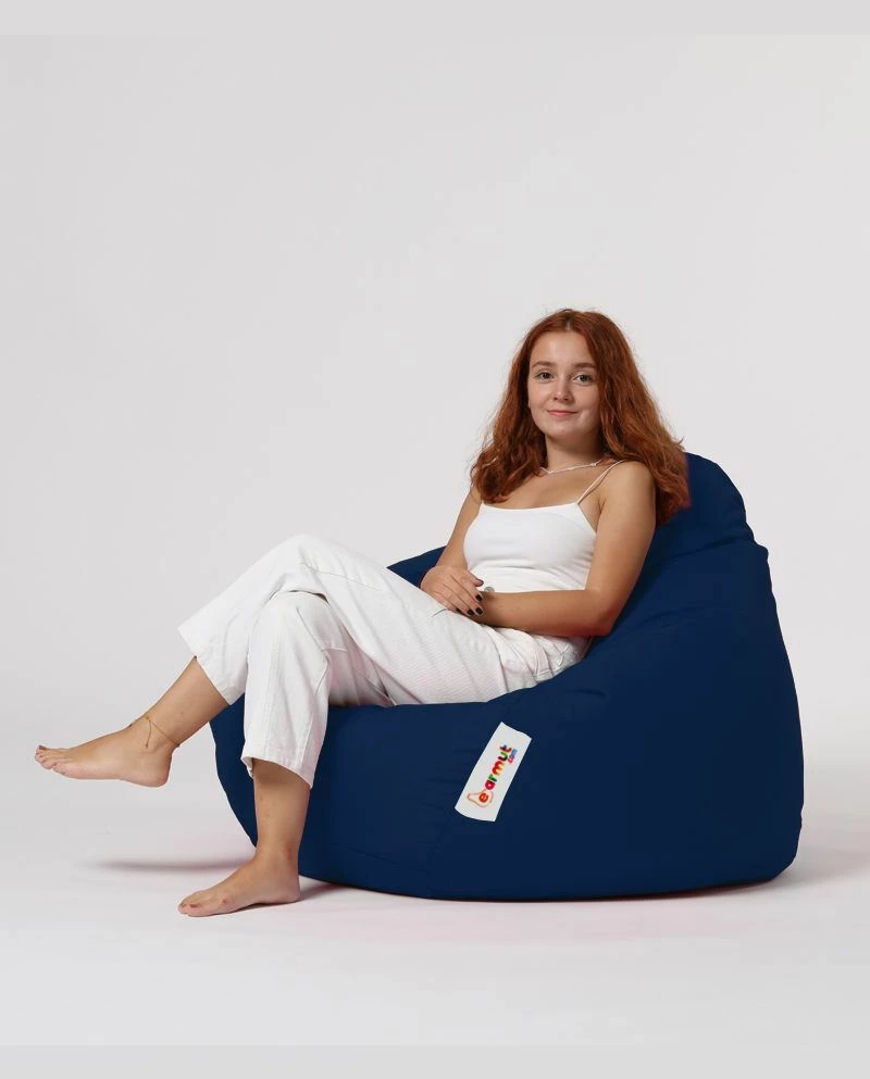 Qese për ulje XXL për kopsht, ngjyrë e kaltër e errët, Atelier del Sofa