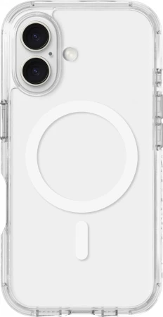 Mbështjellës LAUT Crystal Matter X MagSafe për iPhone 16, Transparent