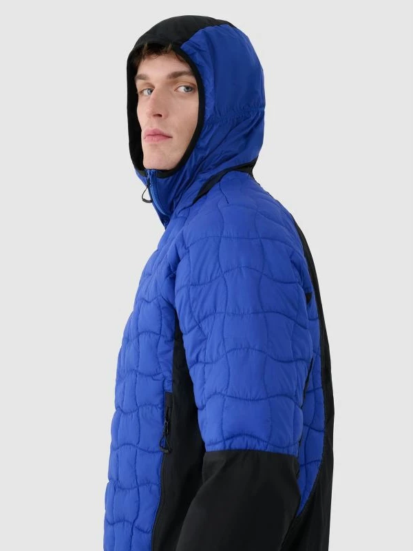 Jakne trekking për meshkuj 4F Primaloft 4FWSS25TTJAM697, e zezë