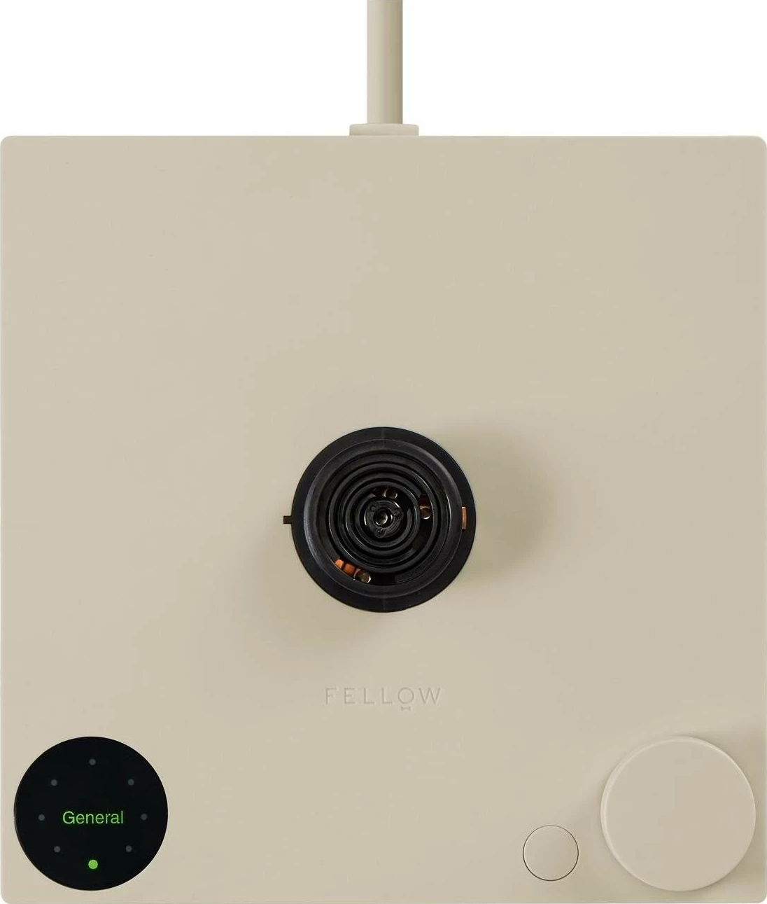 Çajnik elektrik Fellow Stagg EKG Pro, 0.9L, 1200W, kontroll temperature, dorezë druri, bezhë