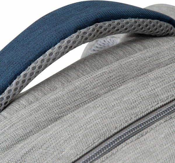 Ruksak laptopi RIVACASE 7567 anti-vjedhje për 17.3\" me USB, 0.78 kg, gri/blu