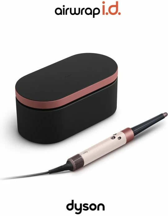 Multistyler flokësh DYSON Airwrap id Curly+Coily, rozë gold/pink, set me 6 pjesë