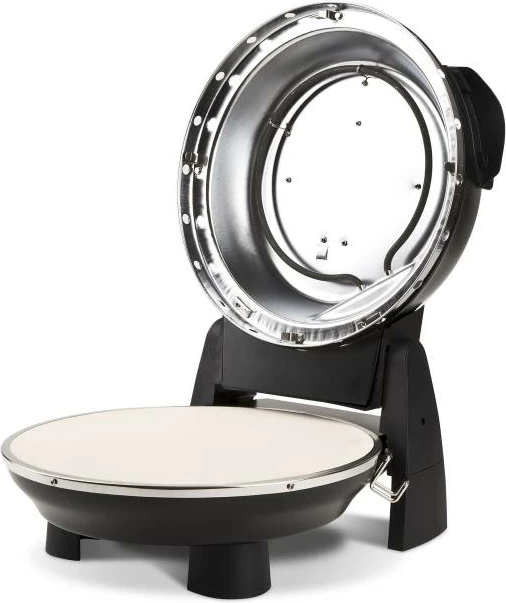 Furrë pice elektrike G3 Ferrari PizzaOven Napoletana G1003210 me 2 gurë pice, e zezë