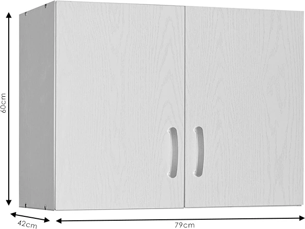 Kabinet Zelia 2 dyer wenge eo 79x42x60cm