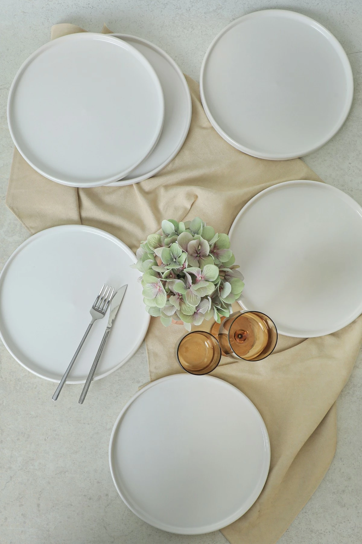 Set pjatash shërbimi (6 copë), Hermia Concept, ST038006F006A000000MAS3T00
