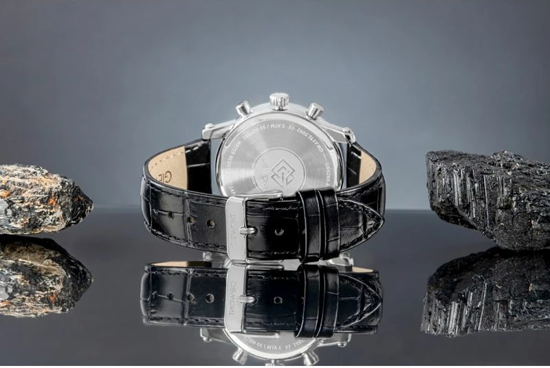 Orë dore meshkuj Giewont GW6260-A4, silver blue, set