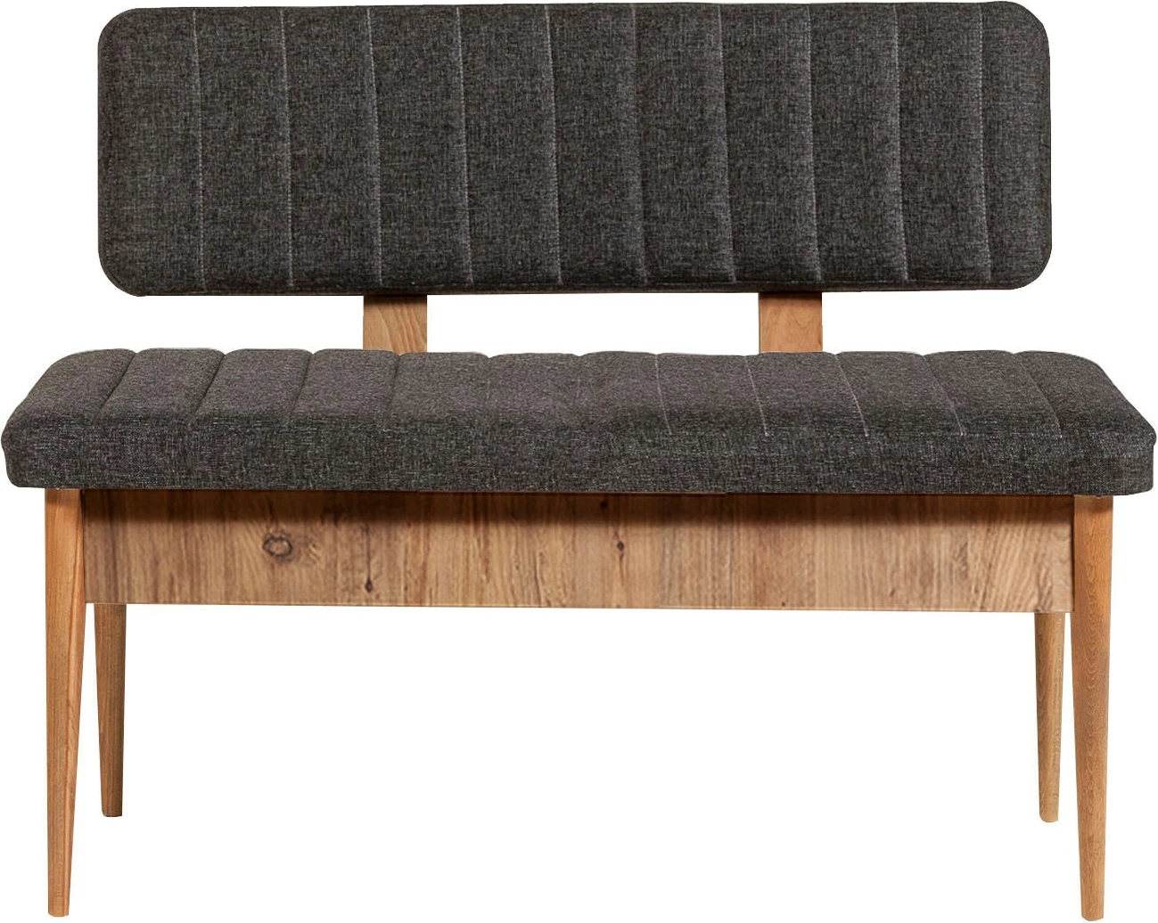 Set tavoline me karrige për ngrënie, i zgjatshëm, Skye Decor, ngjyrë pishë Atlantic, anthracite, 5 pjesë