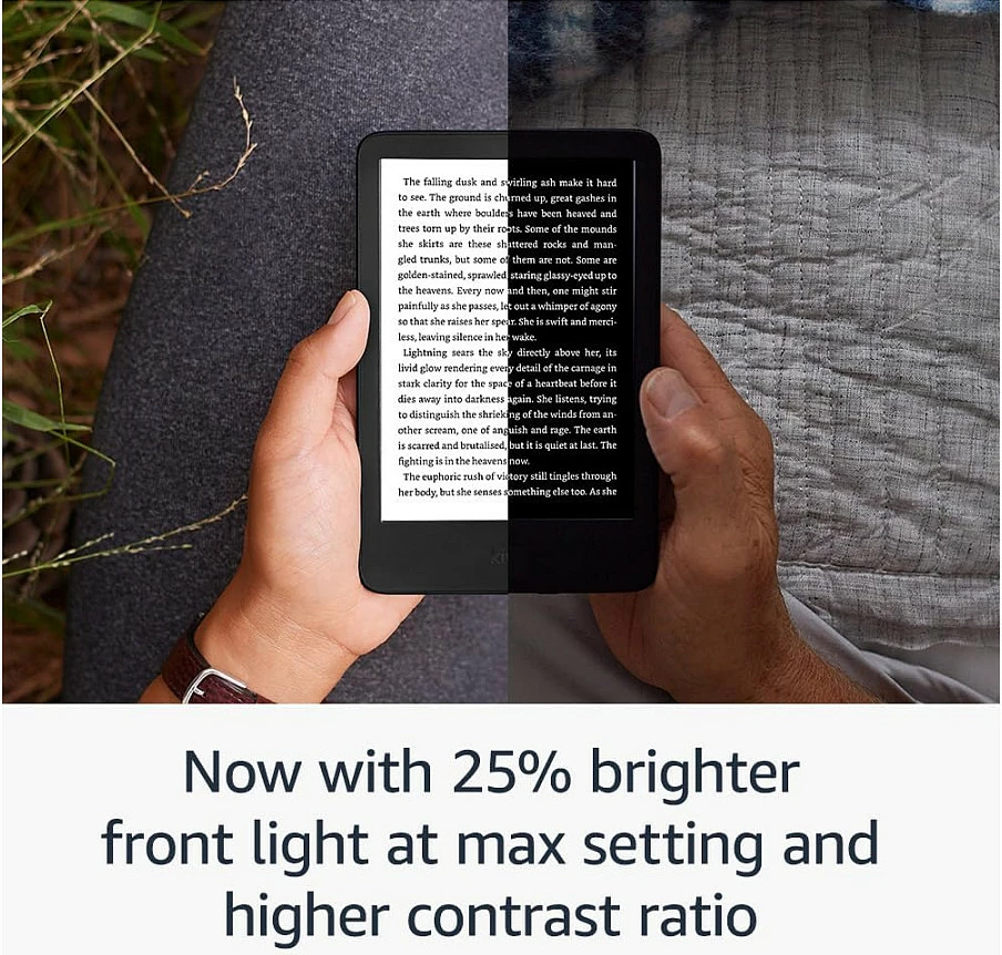 Lexues elektronik Amazon Kindle (gjenerata 11), 16GB, 6", USB-C, i zi