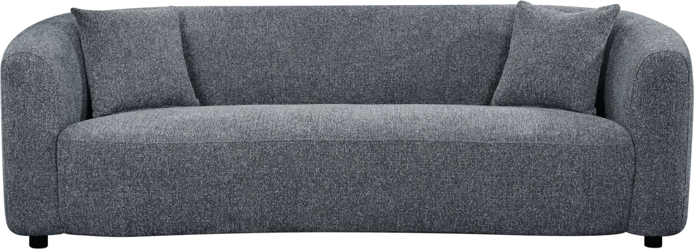 Divan treshe NORD, material gri, FH3321.01, 230x96x75cm