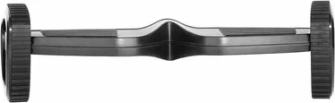 Mbështetëse këmbësh UVI Desk Foot Rest, 2 nivele lartësie, 50.2 x 27.7 x 13.5 cm, e zezë