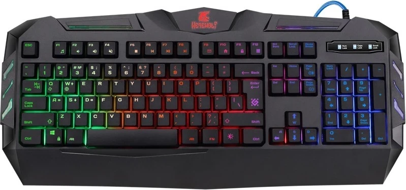 Tastierë Defender Werewolf GK-120DL, me dritë në sfond