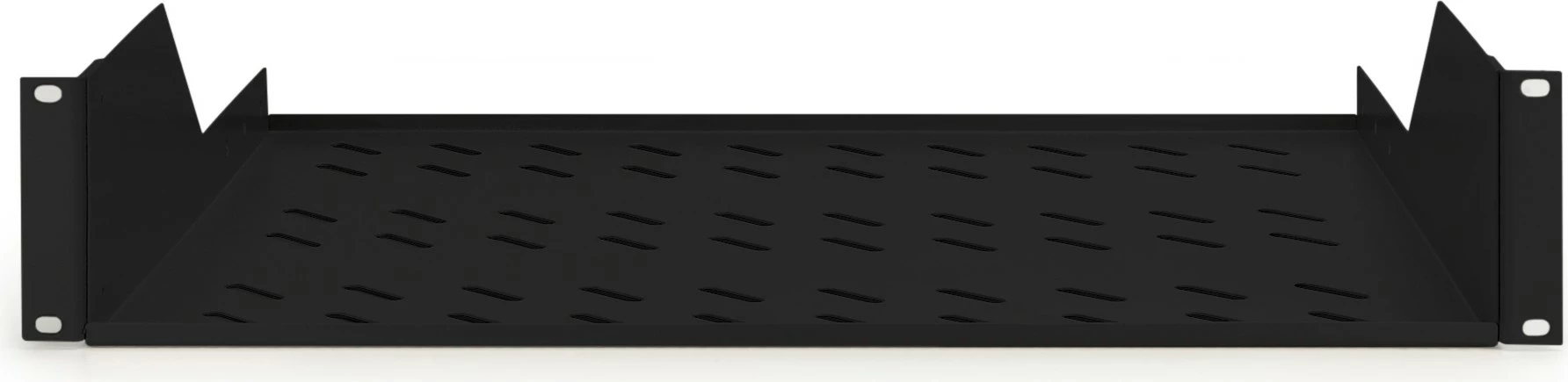 Raft për kasë rrjeti Digitus 2HE 19 inç, 25kg, zi