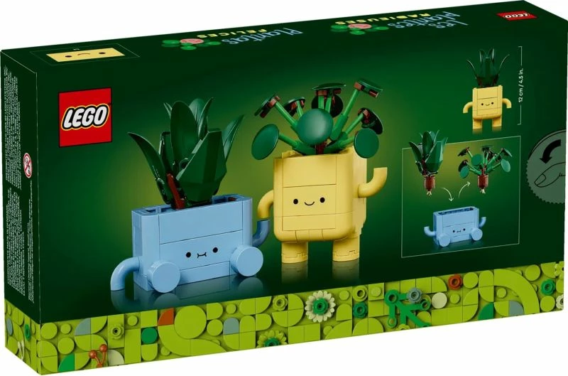Set LEGO botanicals, Happy Plants