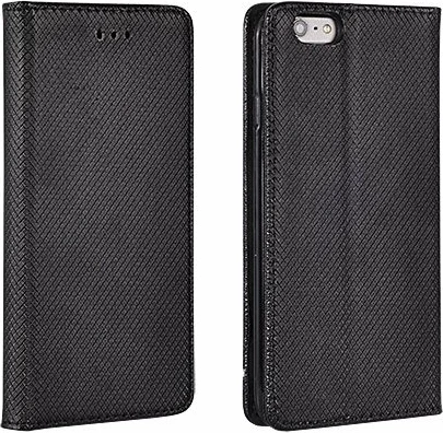 Mbështjellës flip magnetik HAVANA 8400 për Samsung Galaxy A70/A705, me xhep karte, i zi