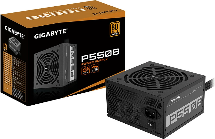 Furnizues Gigabyte P550B, 550W, 80 PLUS Bronze