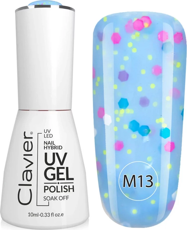Llak për thonj Clavier Luxury Multi Flavours Hybrid M13 Huckleberry 10ml