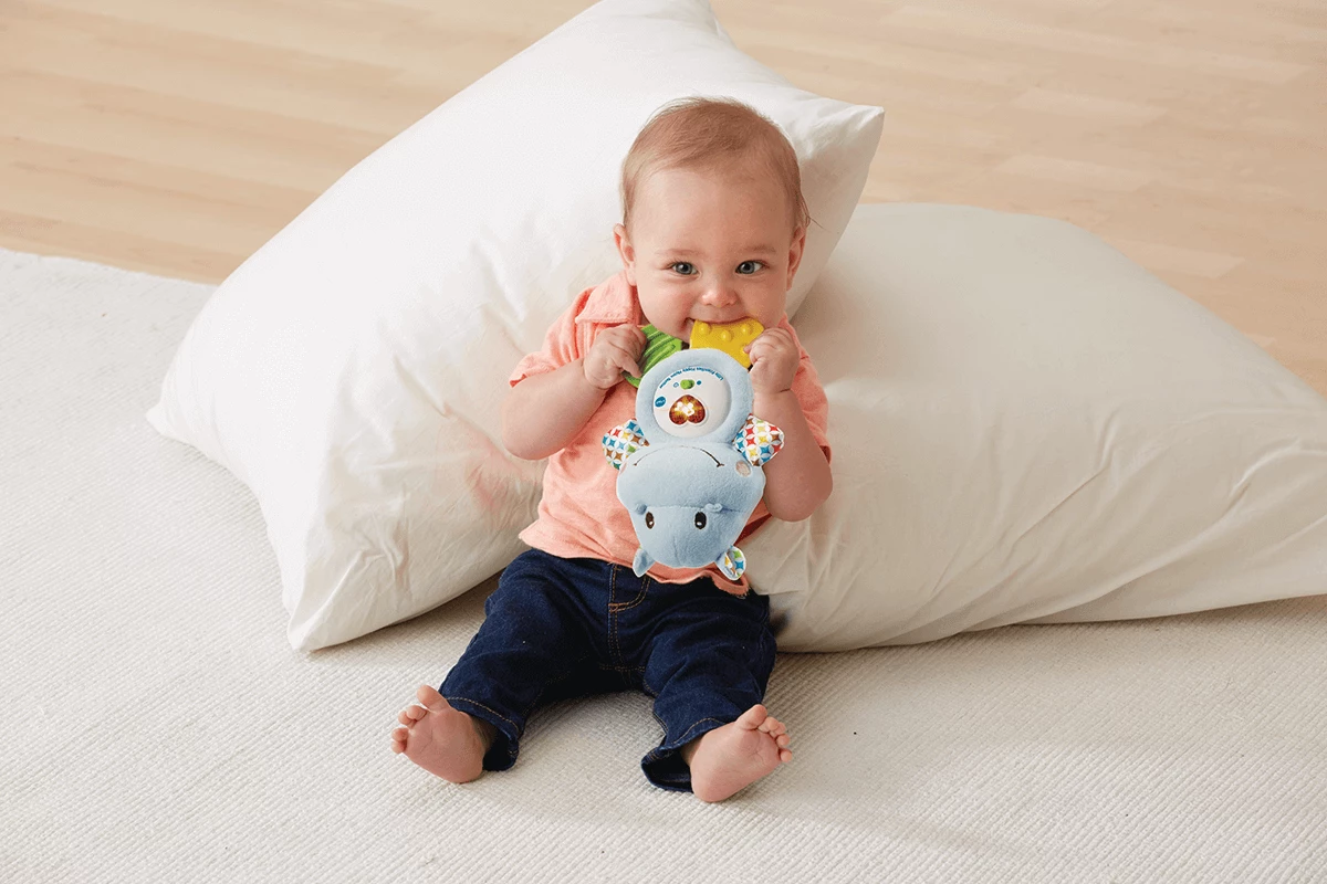 VTech Baby Little Friendlies - Hippo Lodër për Dhëmbë