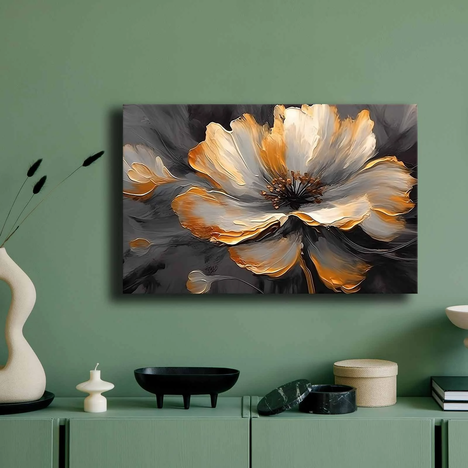 Pikturë dekorative në kanavacë, shumëngjyrëshe, 45x70cm, 4570GSC-007