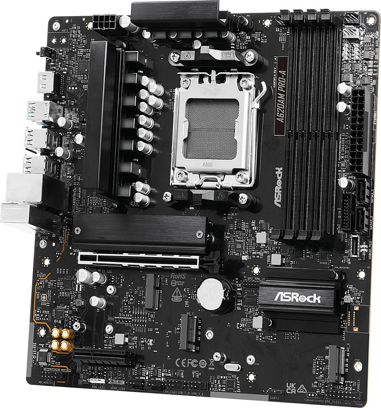 Pllakë amë ASRock A620AM Pro-A, AM5, mATX, DDR5, HDMI/DP
